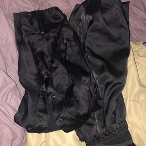 Victoria secret satin Pj set